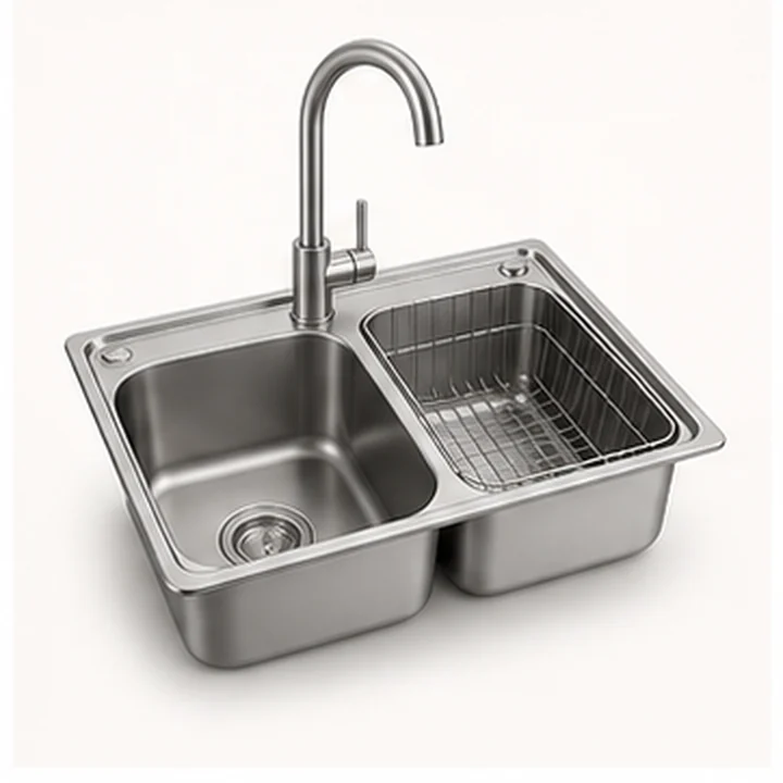 Chậu rửa bếp inox chống xước